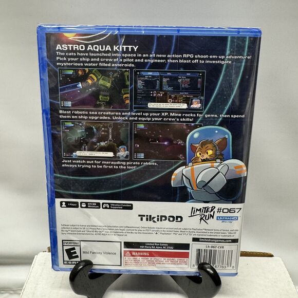Astro Aqua Kitty PS5 Limited Run #067 Action RPG Shoot-Em-Up Sony Playstation 5 - Picture 2 of 8